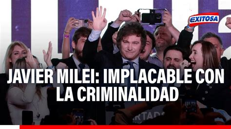 Rodríguez Mackay Javier Milei ha dicho que va a ser implacable con