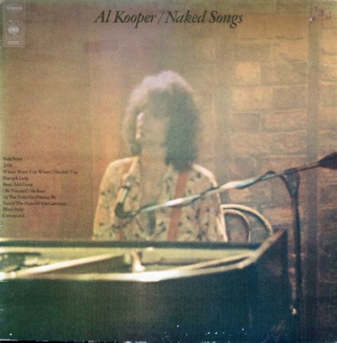 Al Kooper Naked Songs Vinyl Pussycat Records