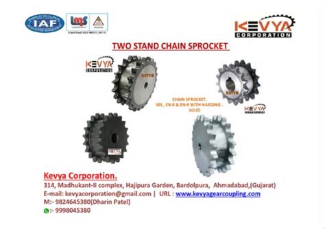 Duplex Chain Sprocket At Rs Piece Duplex Sprocket In Ahmedabad