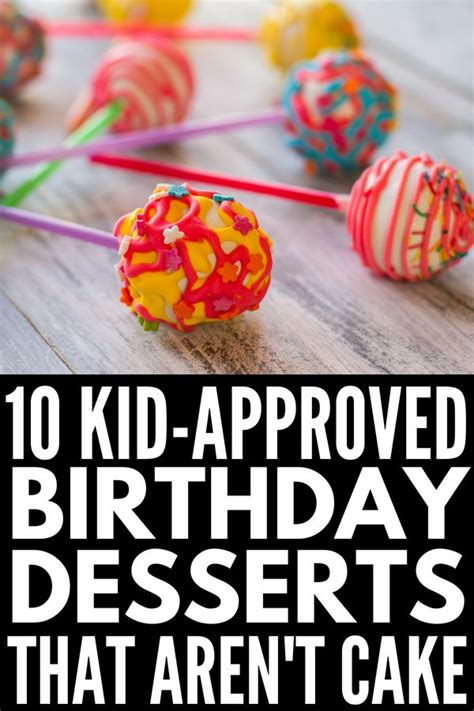 10 Awesome And Easy Birthday Cake Alternatives For Kids Birthday Cake