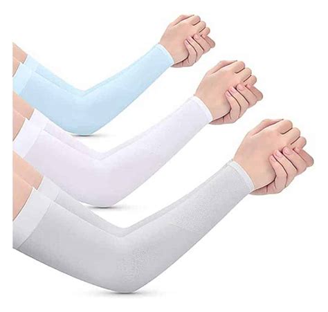 Uv Sun Protection Arm Sleeves Upf Cooling Compression Sleeves For