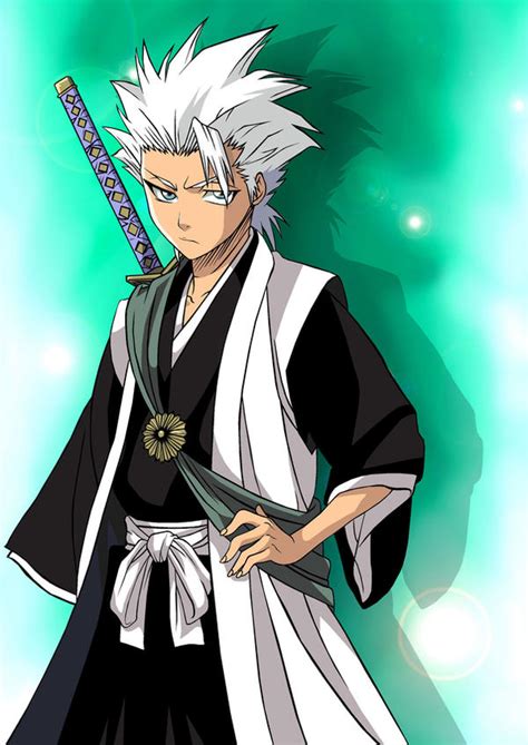 Coloured Hitsugaya Toushiro By Kingvegito On Deviantart