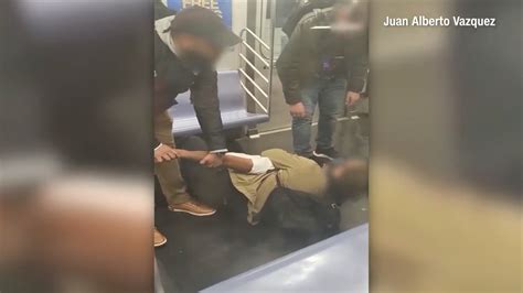 Chokehold Killed Man Restrained By Nyc Subway Passengers Wsvn 7news