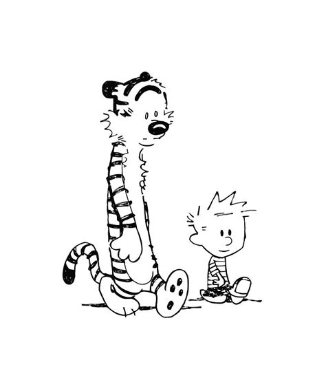 Calvin And Hobbes Digital Art By Allan A Cook Fine Art America