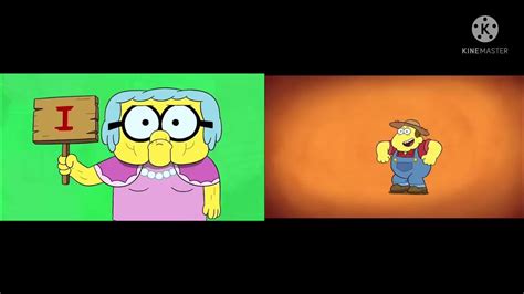 Big City Greens Theme Song Takeover Comparison Youtube