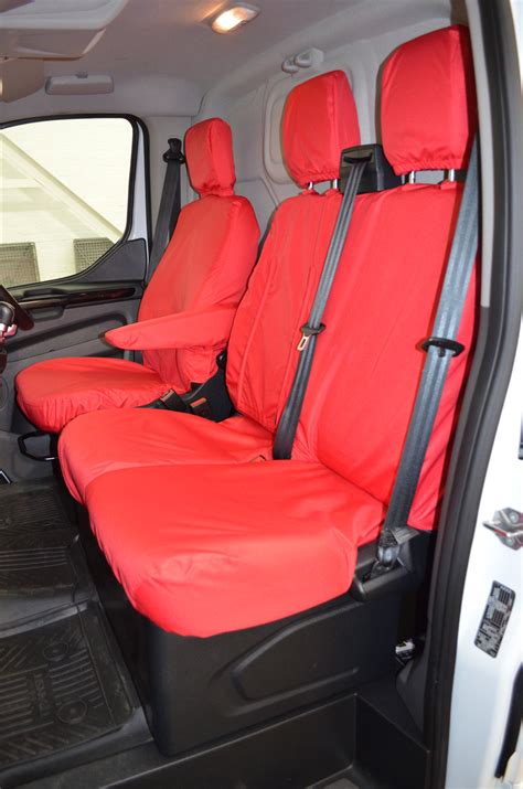 Fits Ford Transit Custom 2013 2023 Waterproof Tailored Front Seat Covers