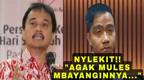 Nylekit Roy Suryo Dipolisikan Ada Yang Nulis Begini YouTube