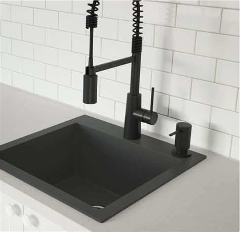 Kitchen Plastic Sinks Undermount Black Stainless Steel And More Rona