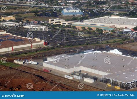 Aerial Of Lowe S Home Improvement And Target Editorial Stock Image Image Of Cars Traffic