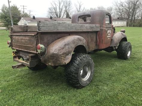 1946 Dodge Ratrod Truck Patina 4x4 For Sale