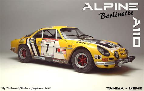 Alpine A110 Berlinette 1 24e Tamiya