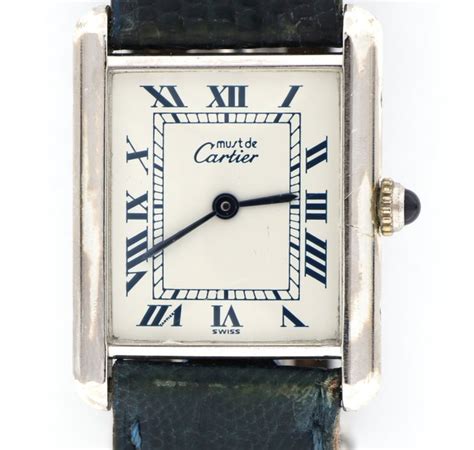 Cartier Must De Cartier Tank Ref No Reserve Catawiki