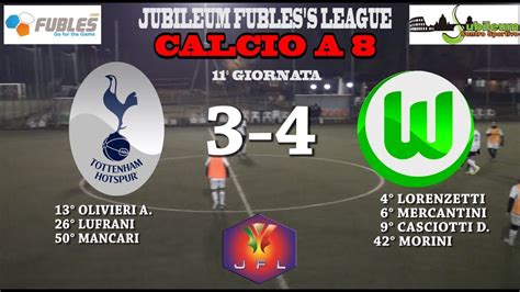 Jubileum Fubles S League Ca Giornata Tottenham Wolfsburg