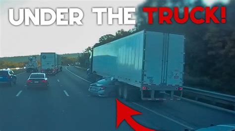 American Truck Drivers Dash Cameras Horrifying Accident On Bridge