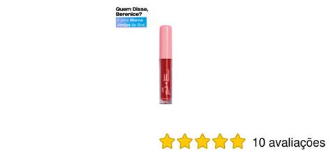 Gloss Labial Explosão de Framboesa 7Belo Quem Disse Berenice 4ml O