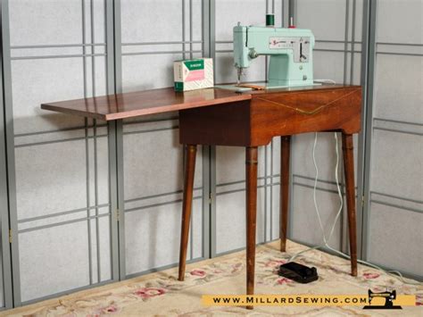 Sewing Machine Cabinet For Flat Bed Long Machines By Singer Millard Sewing Center