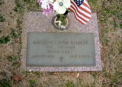 Andrew Clyde Kinney M Morial Find A Grave