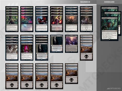 Arena Standard Mono Black Deck By Epic Mtg Decks