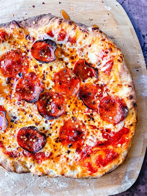 Homemade Pepperoni Pizza – Modern Honey