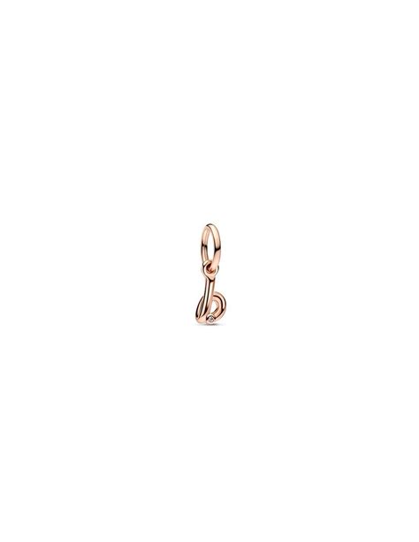 Pandora Rose Charm Colgante Letra B