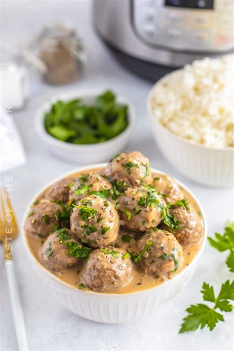 Instant Pot Swedish Meatballs Yummi Haus