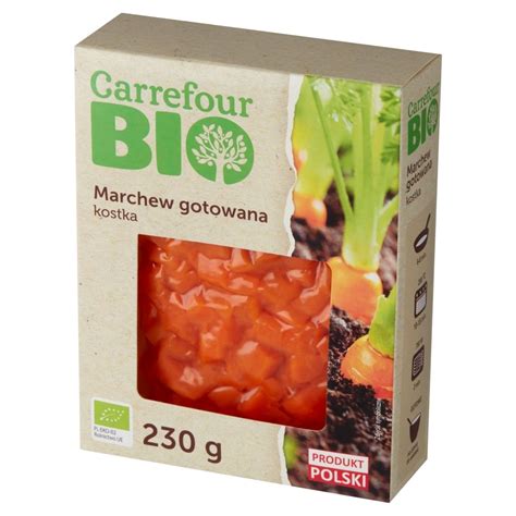 Carrefour Bio Marchew Gotowana Kostka G Zakupy Online Z Dostaw