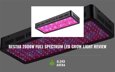 Bestva W Full Spectrum Led Grow Light Complete Review