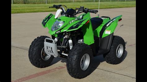 2 799 2015 Arctic Cat Dvx 90 Youth Atv In Lime Green Youtube