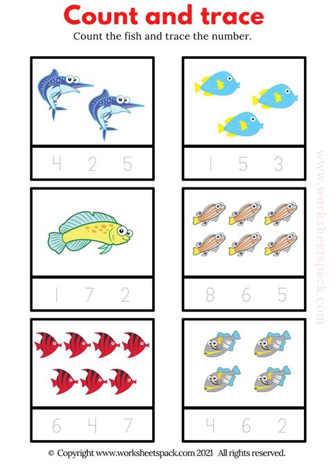 Count And Trace Worksheets Free Pdf Printable And Online Worksheets Pack