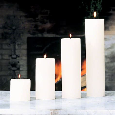 Pillar Candle Unscented Paraffine