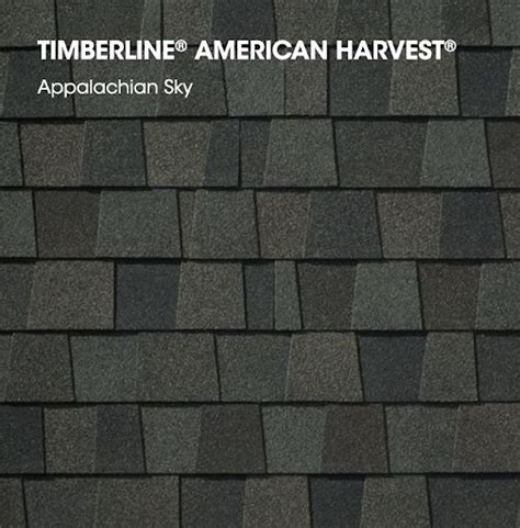 An Asphalt Shingled Roof With The Words Timberline American Harvest