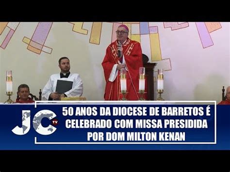 50 anos da diocese de Barretos é celebrado missa presidida por Dom