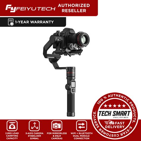 Feiyu Tech Ak Axis Gimbal Stabilizer For Mirrorless Dslr Camera