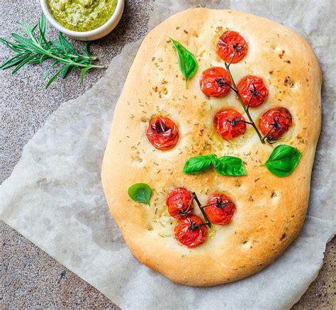 Focaccia Con Pomodorini Senza Lattosio Ricetta Svezzamento Mesi