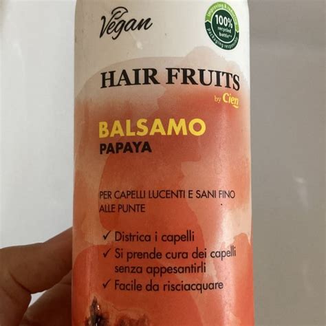 Cien Balsamo Hair Fruit Papaia Review Abillion