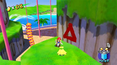 Super Mario Sunshine Todas As Moedas Azuis De Pinna Park Critical Hits