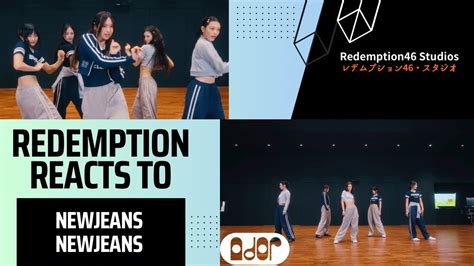 Newjeans New Jeans Dance Practice Redemption Reacts Youtube