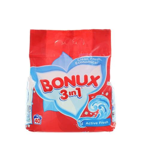 Bonux Detergent Automat 3 Kg 40 Spalari Active Fresh ImportDirect