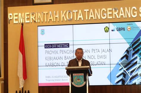 Wujudkan Target Net Zero Emissions Pemkot Tangsel Lakukan Kerja Sama