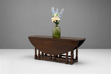 oak gateleg table etsy