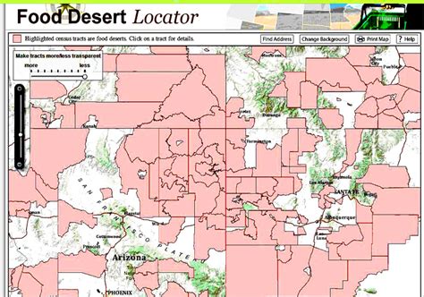 Food Desert Locator Image O American Indian College Fund