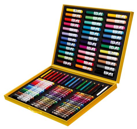 Crayola Crayons De Couleurs Et Feutres Mallette De