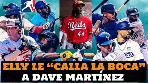 Elly De La Cruz Sobre Dave Mart Nezmiguel Cabrera A Dobles De Aaron