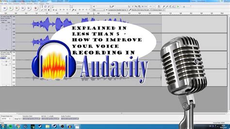 How To Improve Your Voiceover In Audacity Podcasts Voiceovers Explained In Less Than 5