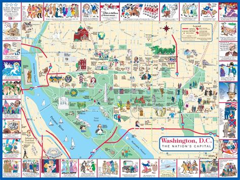 Washington D C Visitor S Map