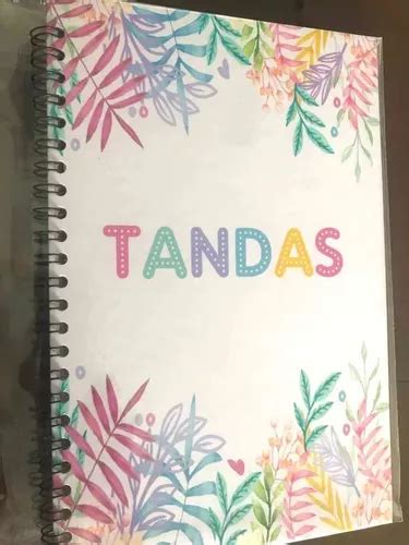 Libreta Tandas Y N Meros A Elegir Media Carta En Venta En Benito