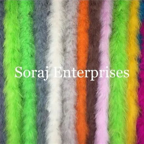 Turkey Feathers Boa Sizedimension 3 4 Inch At Rs 179roll In New