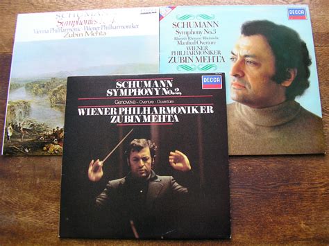 Schumann The Symphonies Two Overtures Mehta Vienna Philharmonic S