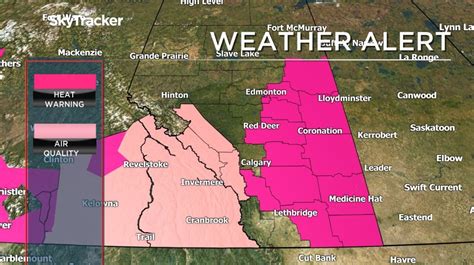 Heat Warnings Issued For Edmonton Parts Of Central And Southeastern