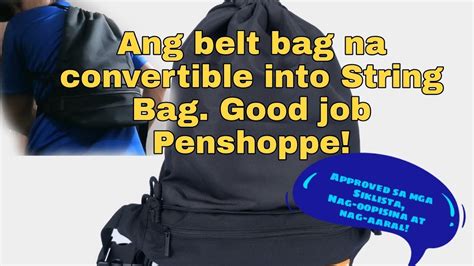 Ito Na Ang Isa Sa Pinakasulit Na Gawa Ng PENSHOPPE Belt Bag